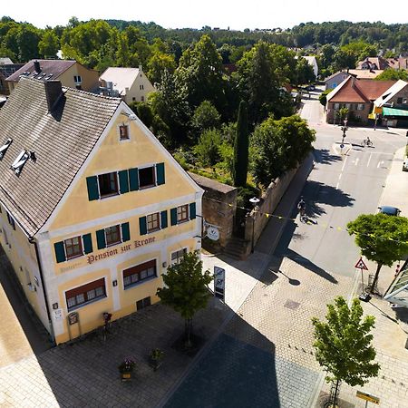 Hotel Garni Und Apartments Zur Krone Hilpoltstein Ngoại thất bức ảnh