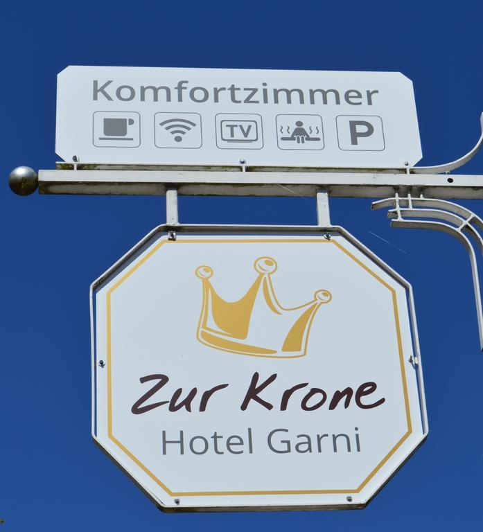 Hotel Garni Und Apartments Zur Krone Hilpoltstein Ngoại thất bức ảnh